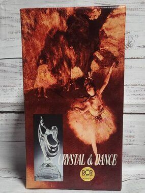 Royal Crystal Rock Etoile Crystal & Dance Dance Figurine - Italy - NEW IN BOX
